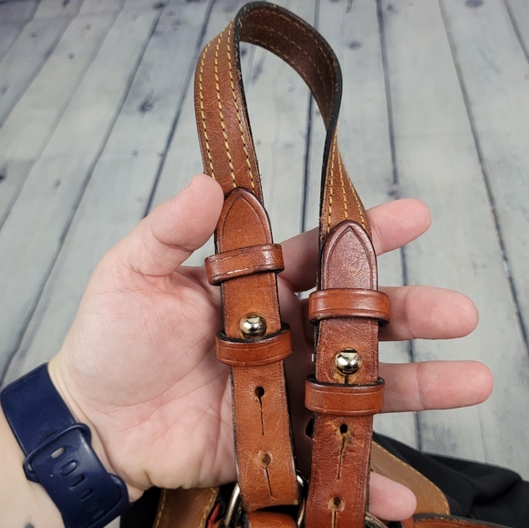 DOONEY & BOURKE | Erika hobo nylon leather trim shoulder bag - Picture 13 of 16